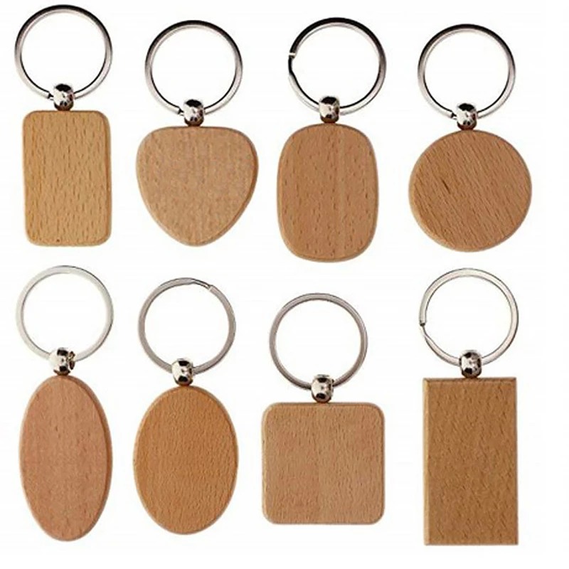 Promotional Wooden Key Tags
